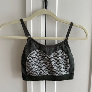 Gymshark WTFlex Seamless Strappy Sports Bra - Chevron